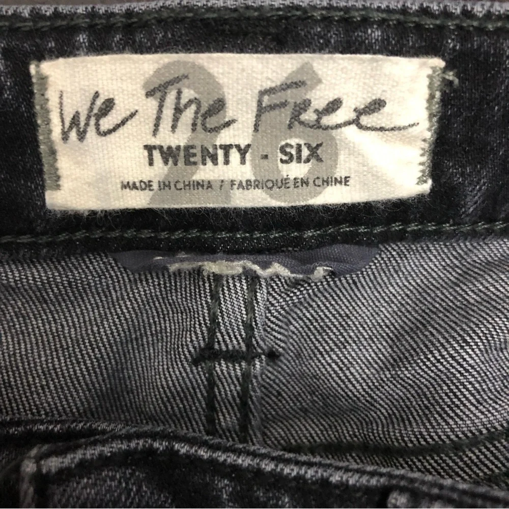 We‎ The Free Free People Women’s High Rise Black Jeans Size 26